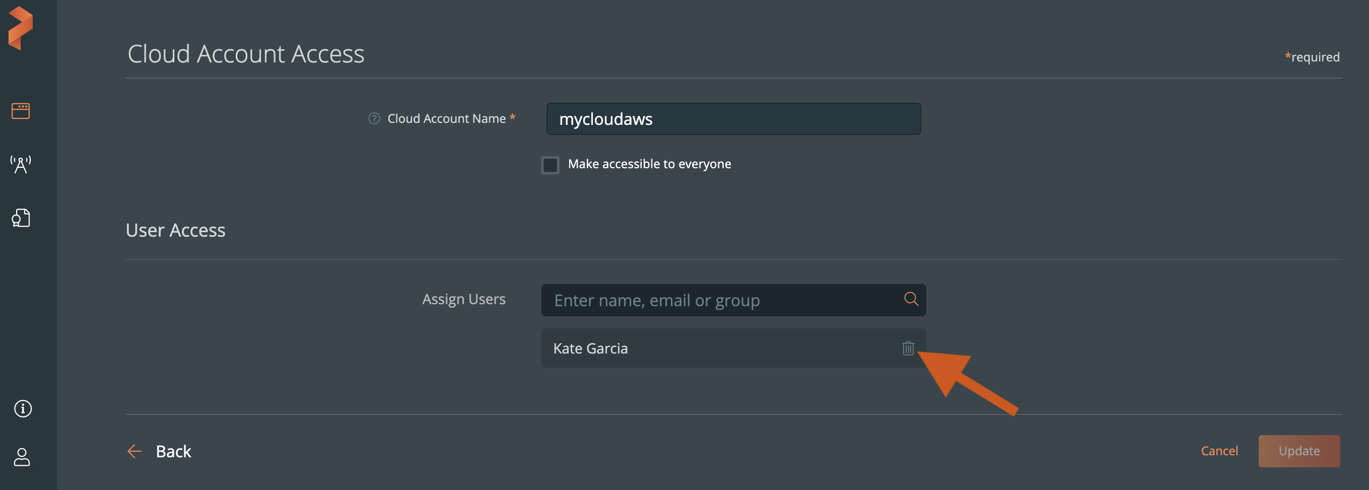 Collaborator Cloud Account